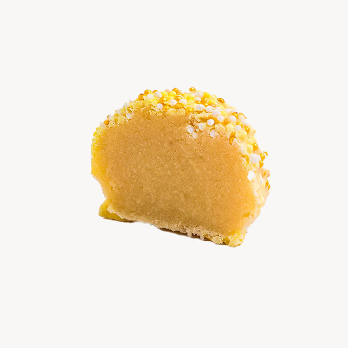 Marzipan with eggnog