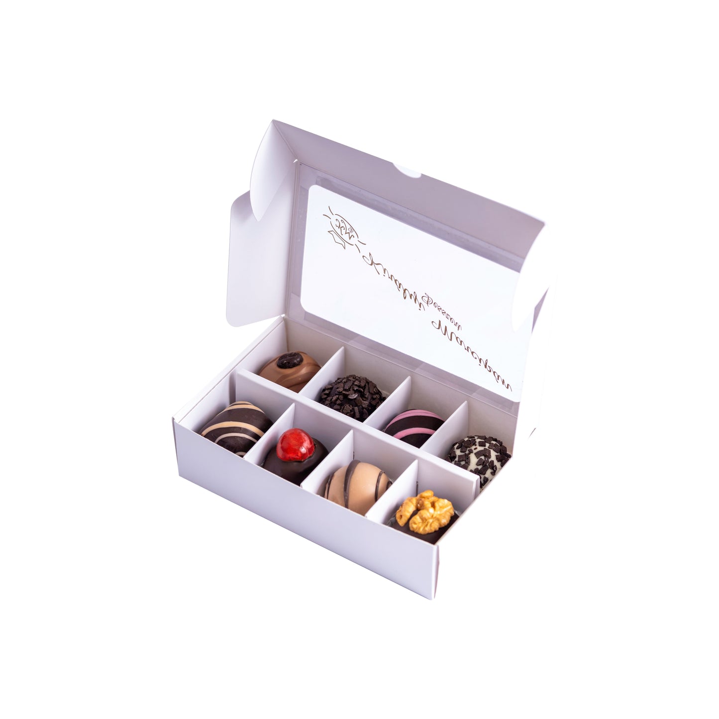 Auswahl an dunkler Schokolade